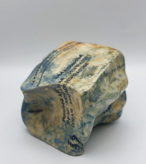 LE COVID, VAGUE VIRALE OU VAGUE DE HAINE. Céramiques. 2023